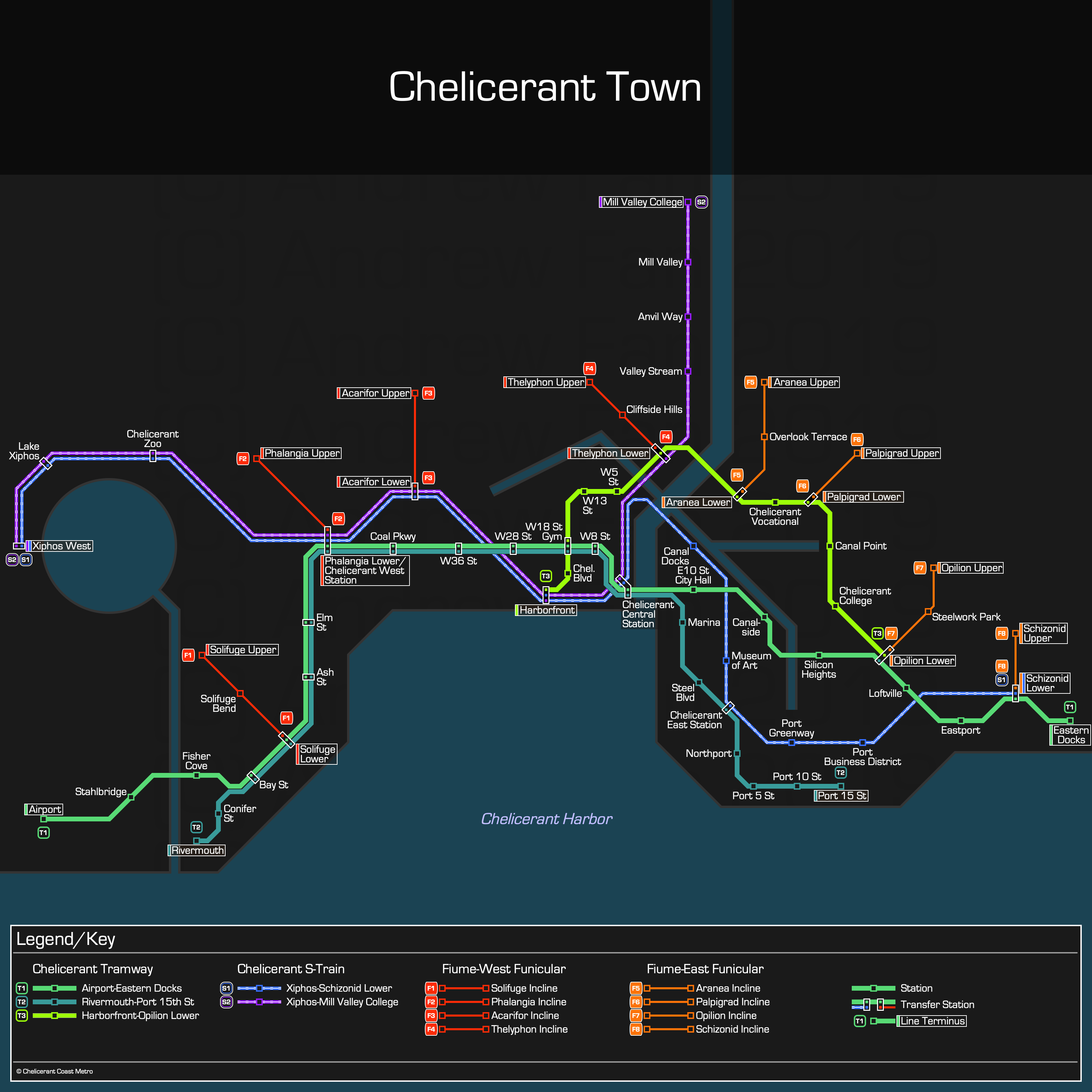 Chelicerant Town SVG Map