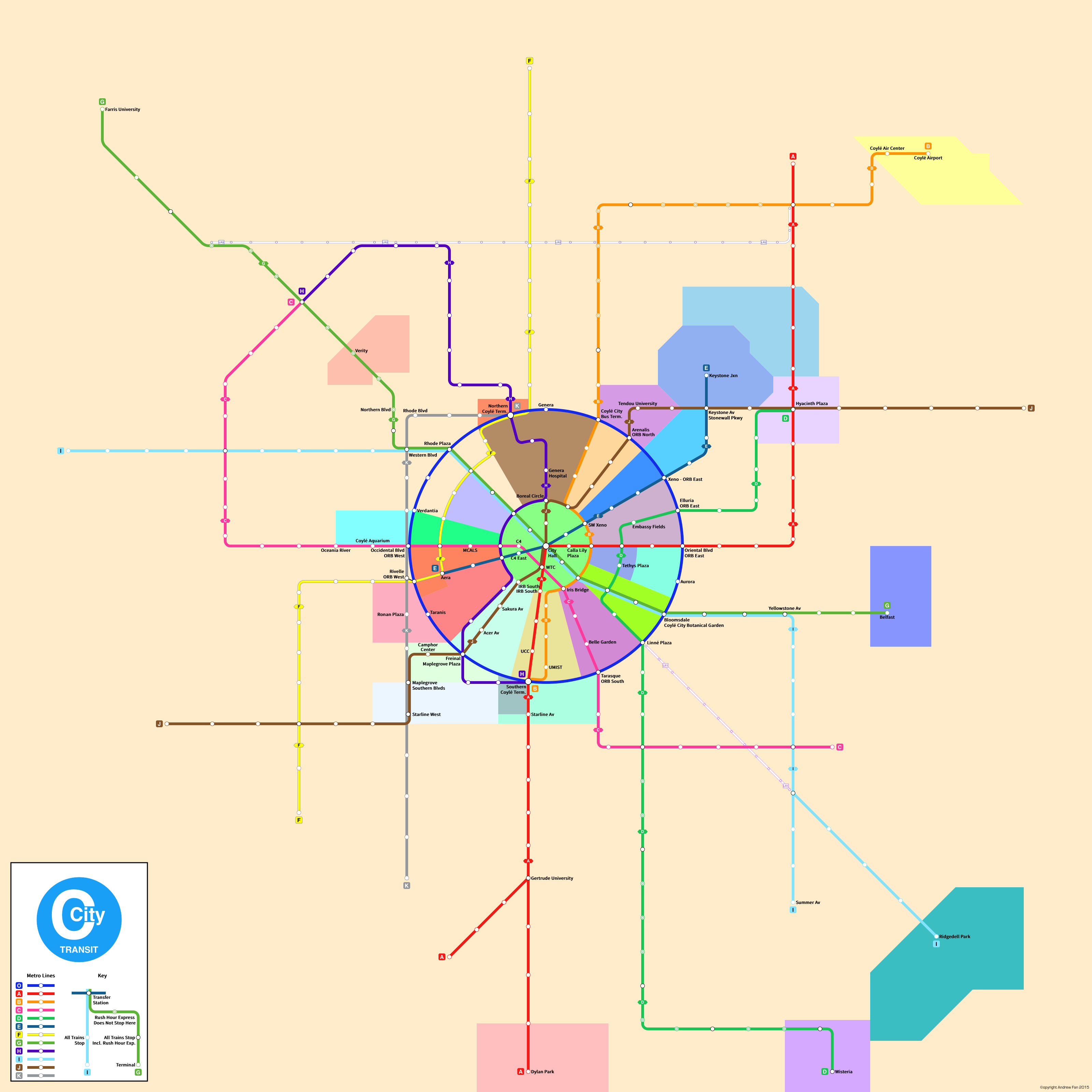 Coylé City SVG Map