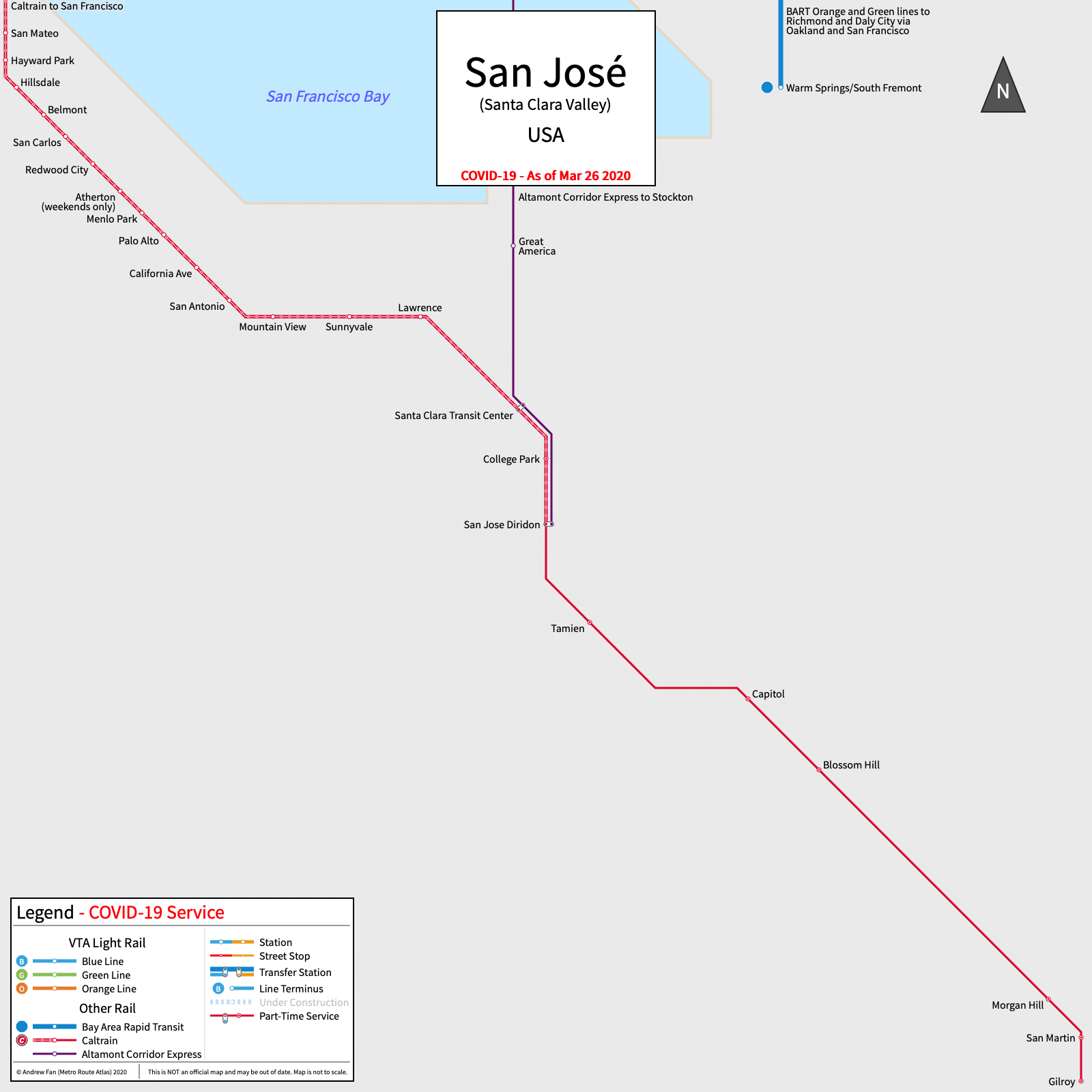 San Jose COVID-19 Map