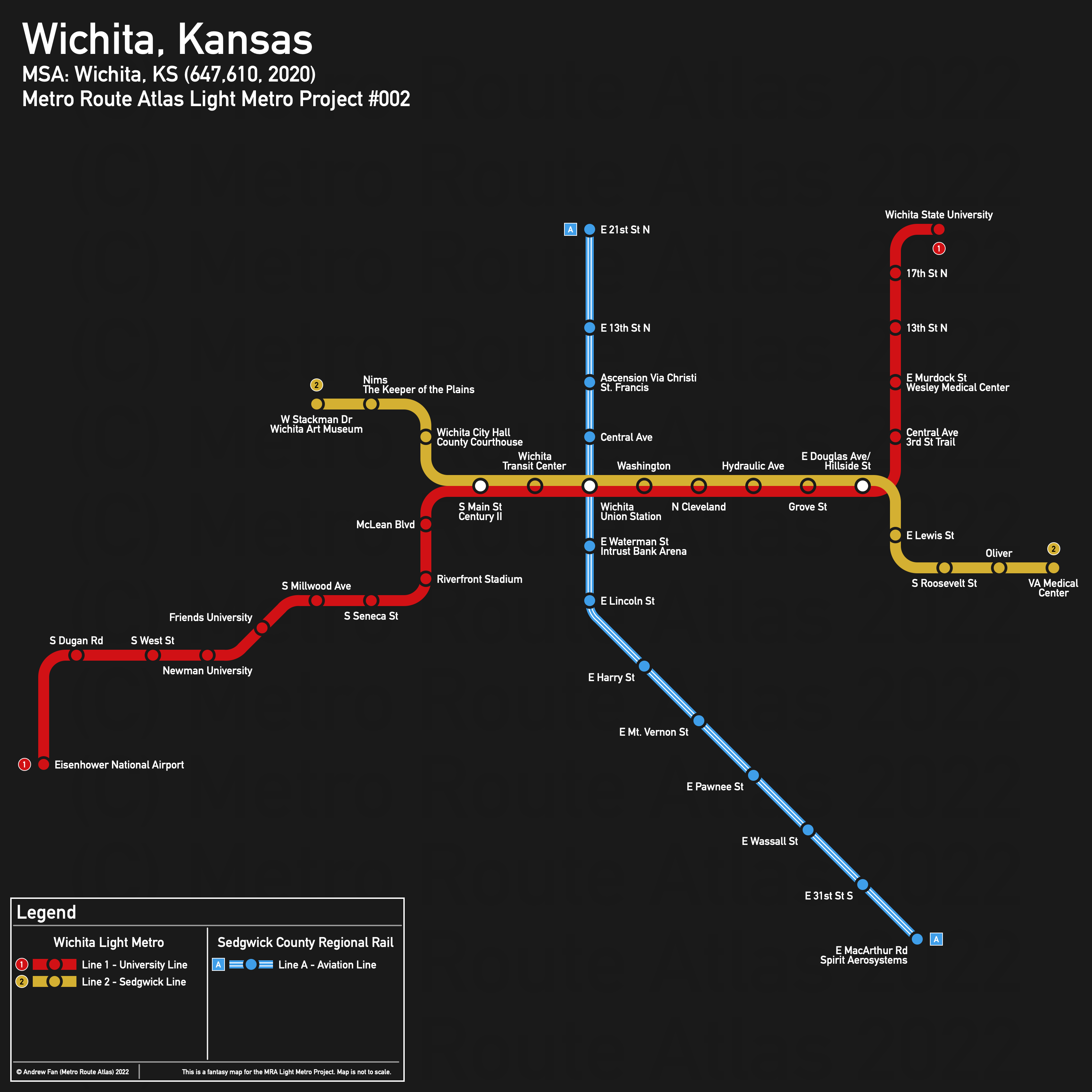 Wichita, KS (diagrammatic)
